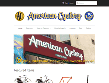 Tablet Screenshot of americancyclery.com